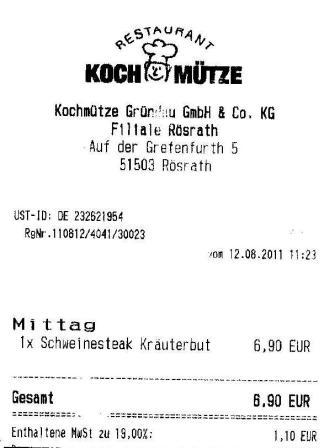 fhfg Hffner Kochmtze Restaurant